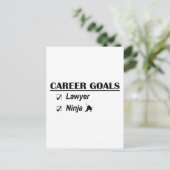 弁護士忍者キャリアゴール ポストカード (スタンド正面)