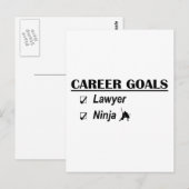 弁護士忍者キャリアゴール ポストカード (正面/裏面)