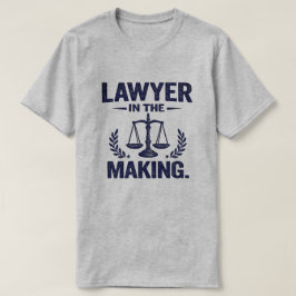 弁護士志望者向けの法的アート Tシャツ