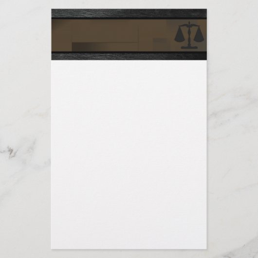 弁護士文房具 便箋 (正面)