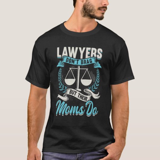 弁護士最高のエバー弁護士パラリーガル裁判官モックトリ Tシャツ (正面)