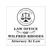 弁護士業 | Law Office Black セルフインキングスタンプ (デザイン)