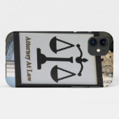 弁護士標識 Case-Mate iPhoneケース (裏面(横))