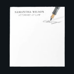 弁護士法プロフェッショナルモダンミニマル ノートパッド<br><div class="desc">弁護士法プロフェッショナルモダンミニマルメモ帳</div>