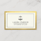 弁護士法務金ゴールド規模プロフェッショナル  名刺 (正面)