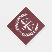 弁護士法学校卒業党ナプキンス スタンダードランチョンナプキン (角)