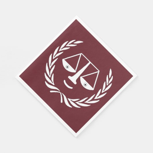 弁護士法学校卒業党ナプキンス スタンダードランチョンナプキン (角)