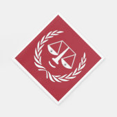 弁護士法学校卒業党ナプキンス スタンダードランチョンナプキン (角)