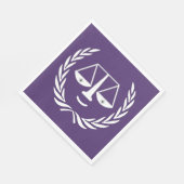 弁護士法学校卒業党ナプキンス スタンダードランチョンナプキン (角)