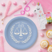 弁護士法学校卒業党紙プレート ペーパープレート (パーティー)