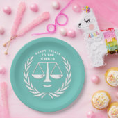 弁護士法学校卒業党紙プレート ペーパープレート (パーティー)