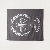 弁護士法学校卒業党 タペストリー (正面(横))