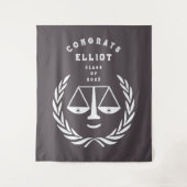 弁護士法学校卒業党 タペストリー (正面)