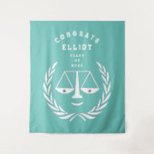 弁護士法学校卒業党 タペストリー (正面)