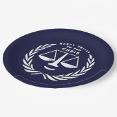 弁護士法学校卒業党 ペーパープレート (アングル)