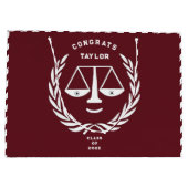 弁護士法学校卒業大抱き枕 ラージペーパーバッグ (裏面)