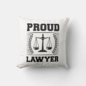 弁護士法学生弁誇りを持った護士 クッション (正面)