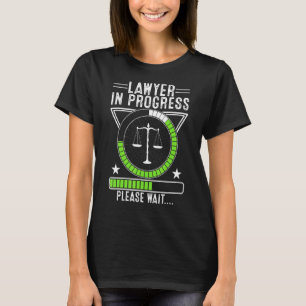 弁護士法学部学生研修生La Tシャツ