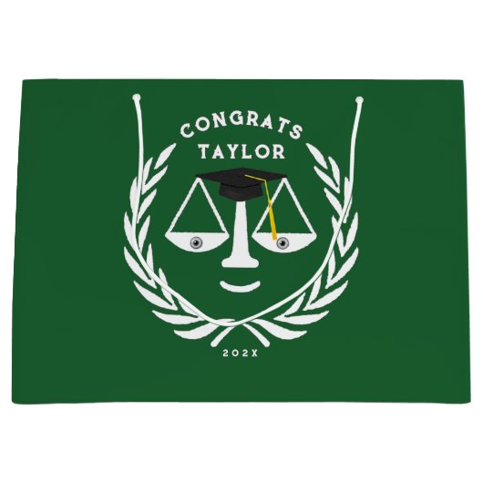 弁護士法学院グラッドラージ抱き枕 ラージペーパーバッグ (正面)