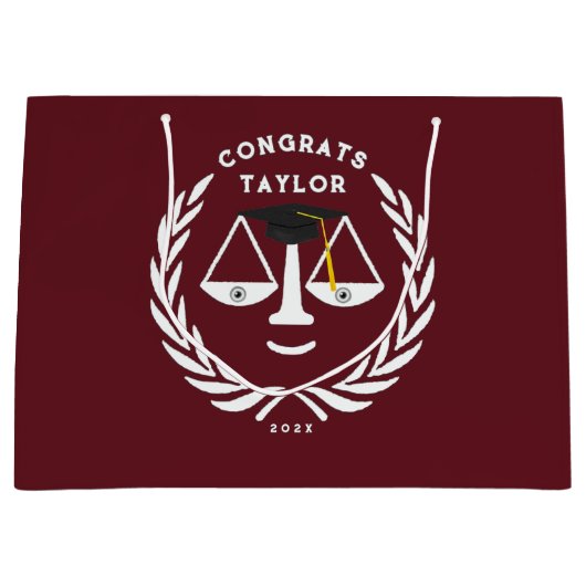 弁護士法学院グラッドラージ抱き枕 ラージペーパーバッグ (正面)