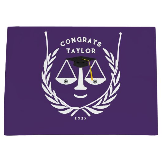 弁護士法学院グラッドラージ抱き枕 ラージペーパーバッグ (正面)