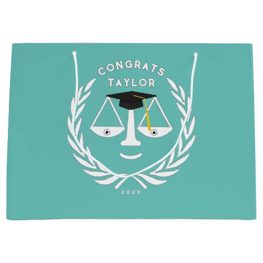 弁護士法学院グラッドラージ抱き枕 ラージペーパーバッグ (正面)