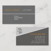 弁護士法平はかりで測等 名刺 (正面/裏面)