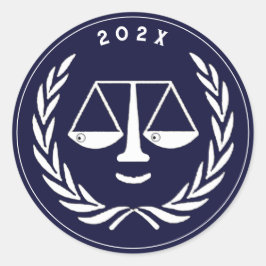 弁護士法科卒業生2025年 ラウンドシール