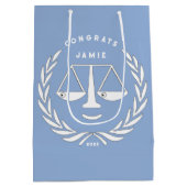 弁護士法科卒業 ミディアムペーパーバッグ (裏面)