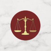 弁護士法科大学院金ゴールド卒業会 コンフェッティ (スモール正面)