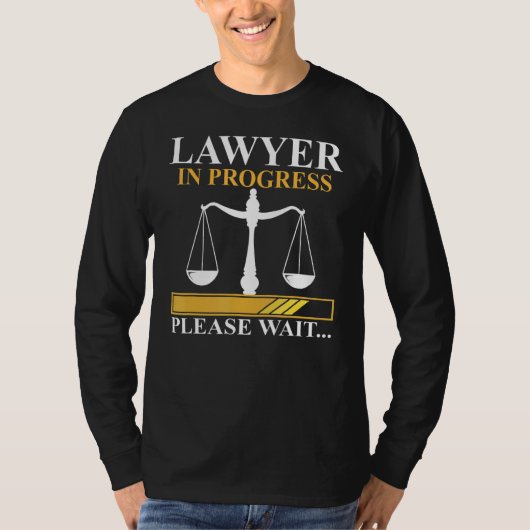 弁護士法科学生デザイン Tシャツ (正面)