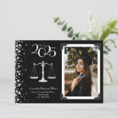 弁護士法科銀卒業式黒番 招待状 (スタンド正面)