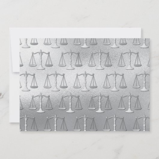 弁護士法科銀卒業式黒番 招待状 (裏面)