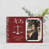 弁護士法科銀卒業発表 招待状 (スタンド正面)