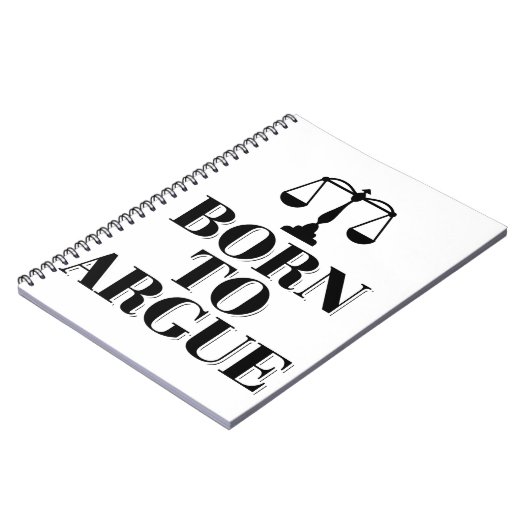 弁護士法 |弁護士ジャッジ勉強ギフトアイディア ノートブック (左側)