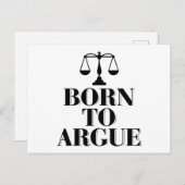 弁護士法 |弁護士ジャッジ勉強ギフトアイディア ポストカード (正面/裏面)