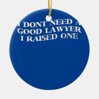 弁護士父母父おもしろいの日 セラミックオーナメント