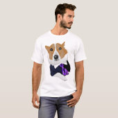 弁護士犬のミーム Tシャツ (正面フル)