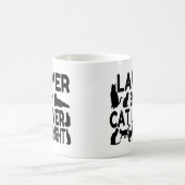 弁護士猫好き コーヒーマグカップ (中央)
