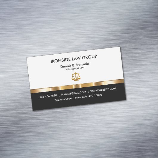 弁護士用の高級名刺の磁石 マグネット名刺 (インサイチュ)