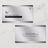 弁護士白鋼法定ハンマー判事 名刺 (正面/裏面)