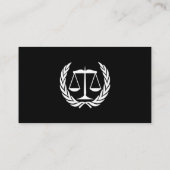 弁護士白黒 名刺 (裏面)