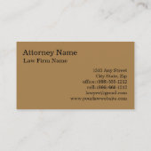 弁護士知的財産弁護士 名刺 (裏面)