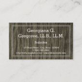 弁護士素朴名刺 名刺 (正面)