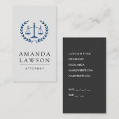 弁護士裁はかりで測判 予約カード (正面/裏面)