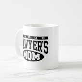 弁護士誇りを持ったの母親 コーヒーマグカップ (正面左)
