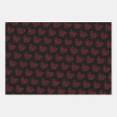 弁護士赤いハート – ラブローグランジアート ラッピングペーパーシート (正面3)
