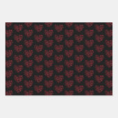 弁護士赤いハート – ラブローグランジアート ラッピングペーパーシート (正面2)