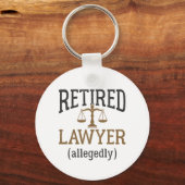弁護士退職したによる弁護士退職 キーホルダー (正面)