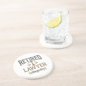 弁護士退職したによる弁護士退職 コースター (側面)